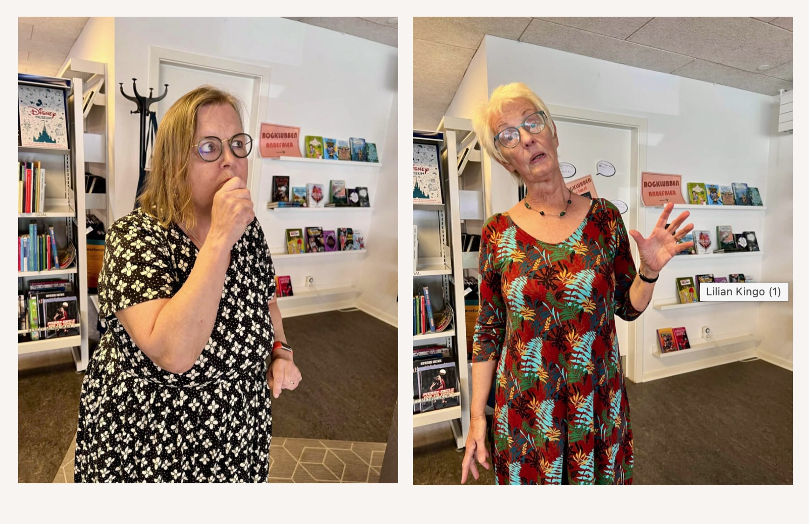 Ingela Fahlgren og Lilian Kingo